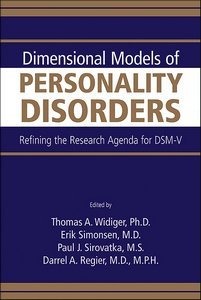 Dimensional Models of Personality Disorders product page