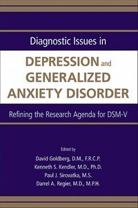 Diagnostic Issues in Depression and Generalized Anxiety Disorder page