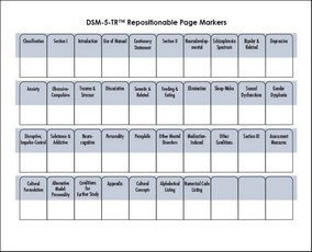 DSM-5-TR Repositionable Page Markers