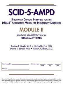 Structured Clinical Interview for the DSM-5® Alternative Model for Personality Disorders (SCID-5-AMPD) Module II product page