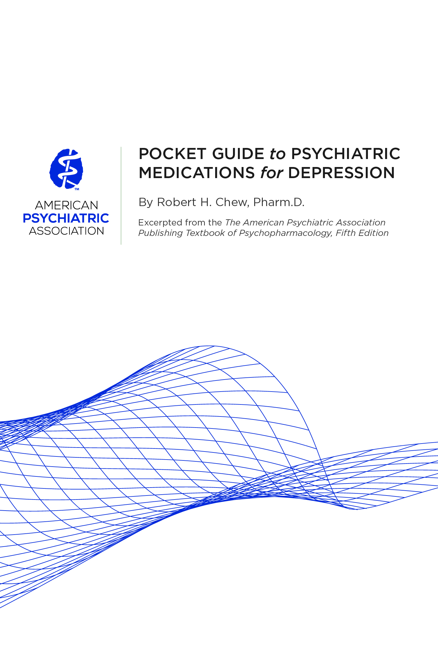 Pocket Guide to Psychiatric Medications for Depression product page
