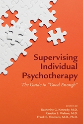 Supervising Individual Psychotherapy page
