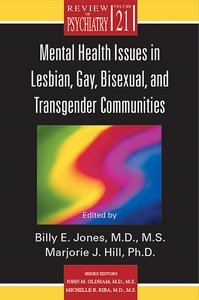 Mental Health Issues in Lesbian, Gay, Bisexual, and Transgender Communities  product page