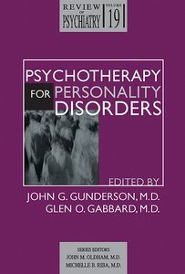 Psychotherapy for Personality Disorders product page