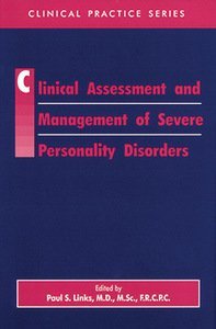 Clinical Assessment and Management of Severe Personality Disorders product page