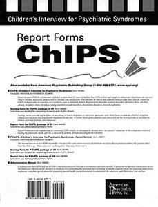 Report Forms for ChIPS product page