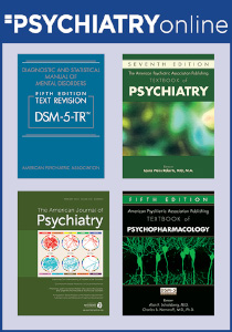 DSM Select at PsychiatryOnline for Individuals page