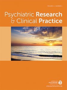 Psychiatric Research and Clinical Practice page