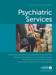 Psychiatric Services product page